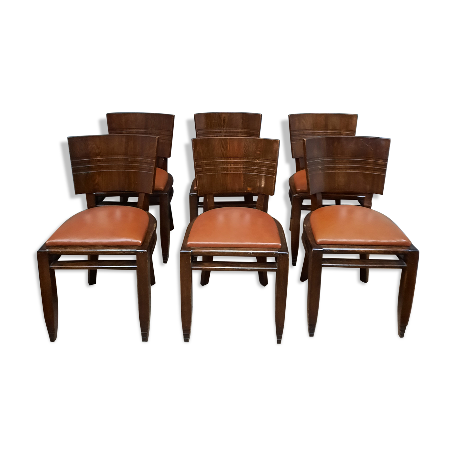 Series of 6 chairs year 1930