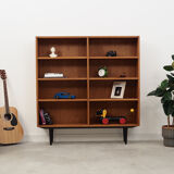 Oak bookcase, 70's, Danish design, production: Denmark