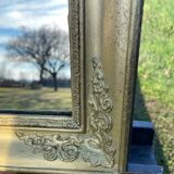 Antique mirror, gilded frame, circa 1830