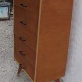 Vintage chiffonnier 1950 feet compass