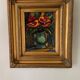 Peinture encadrée bouquet de fleurs