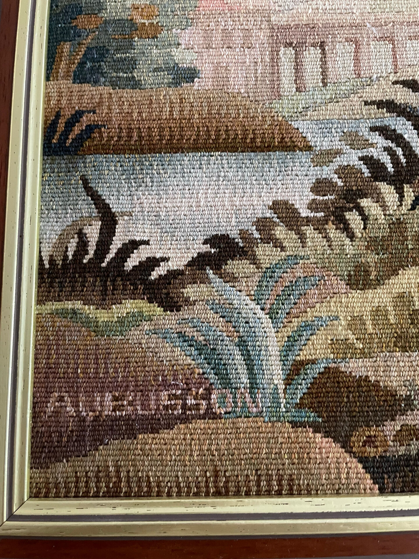 Tapisserie champêtre Aubusson