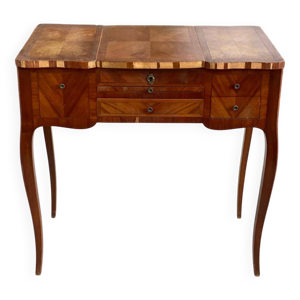 Coiffeuse louis xvi marqueterie