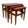 Ensemble de 3 tables d'appoint, danoise des années 1960.