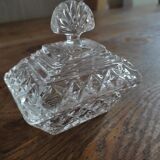 Vintage antique molded glass candy dp 1021F65
