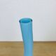 Blue glass vase