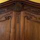 Wedding wardrobe, Provençal in solid walnut