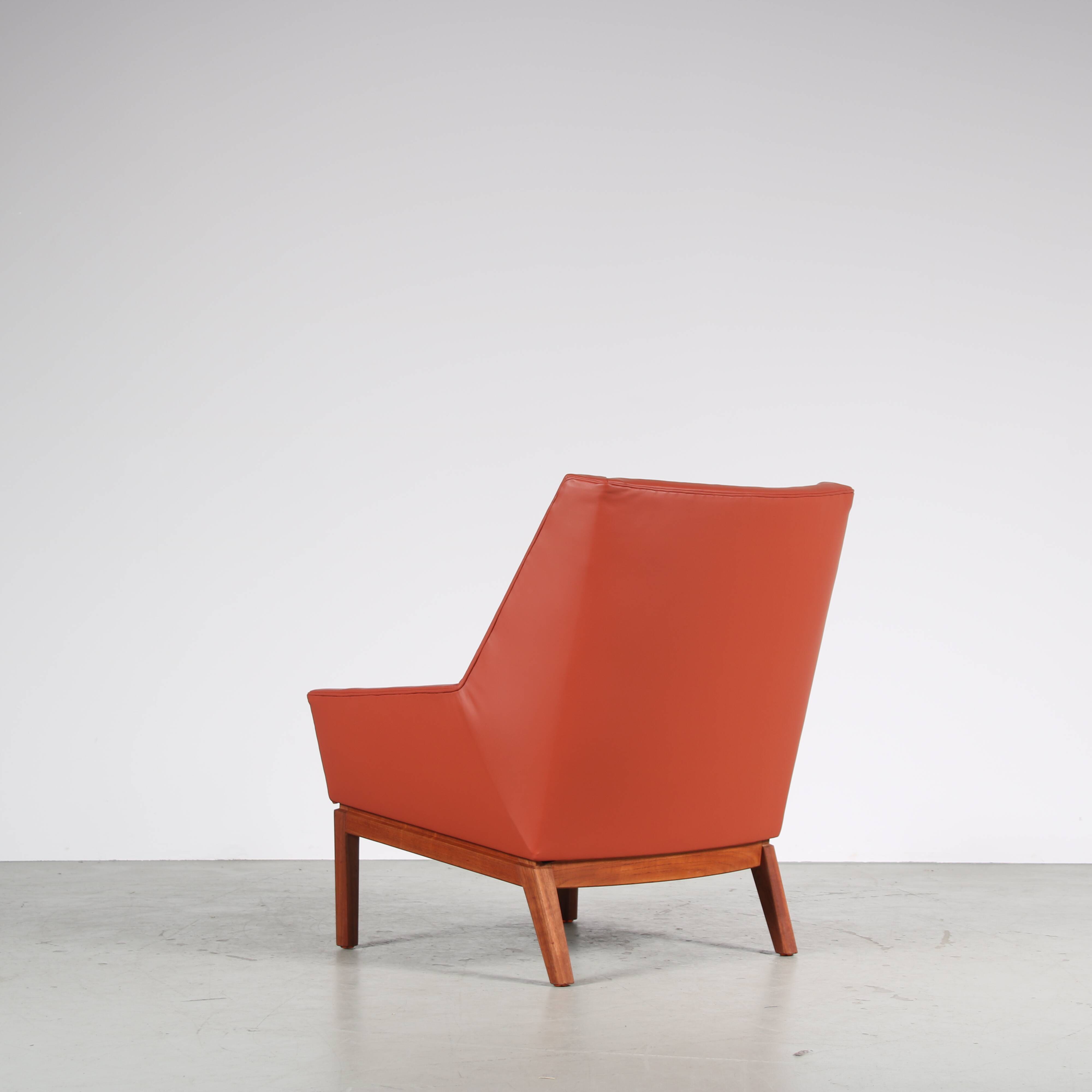 “Prism” Chair by Erik Kolling Andersen for Peder Pedersen, Denmark 1950