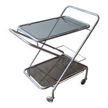 Dessert trolley / folding bar from the 1970s