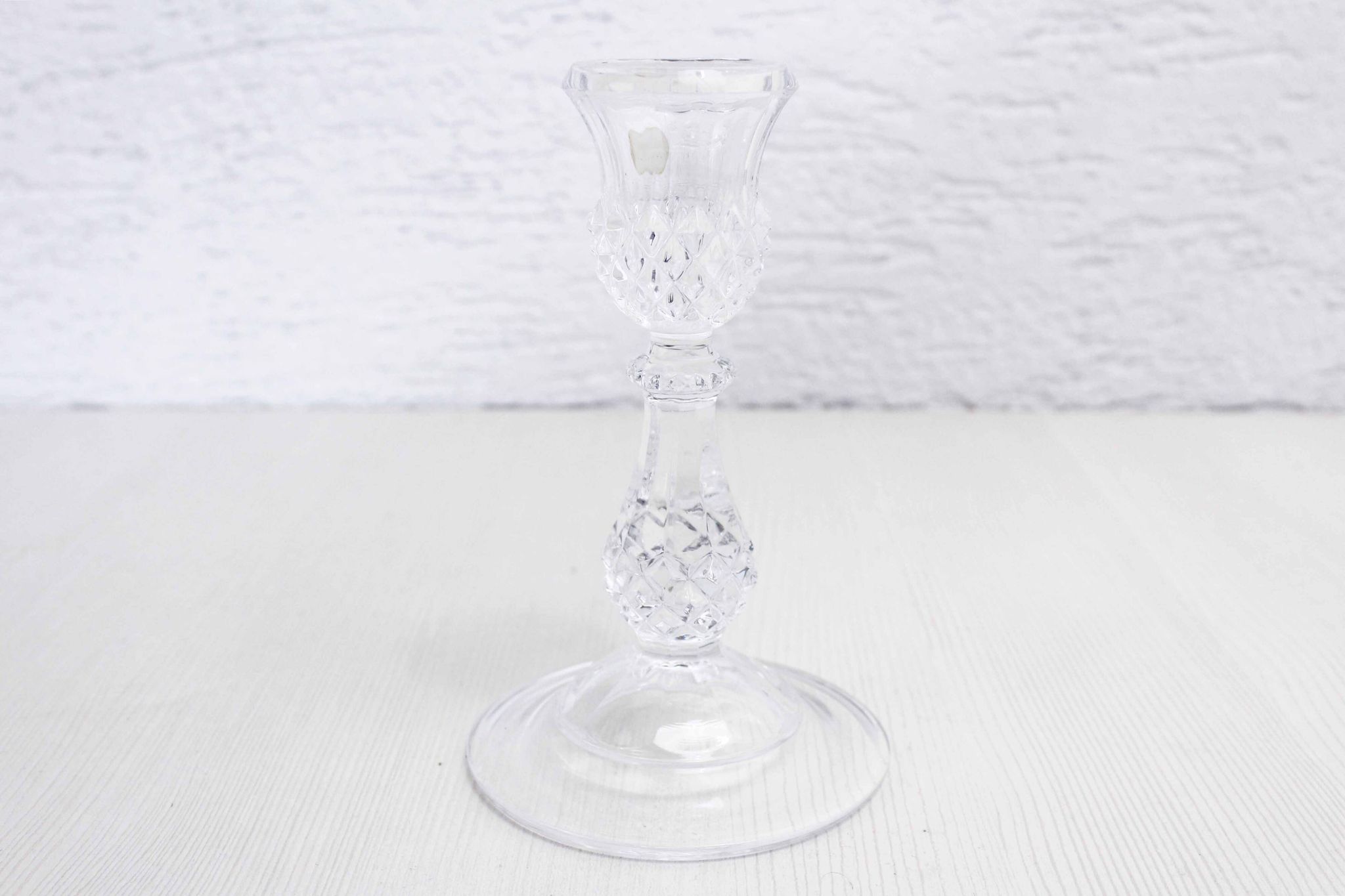 Crystal candle holder