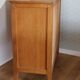 Commode 4 tiroirs chêne clair 1960