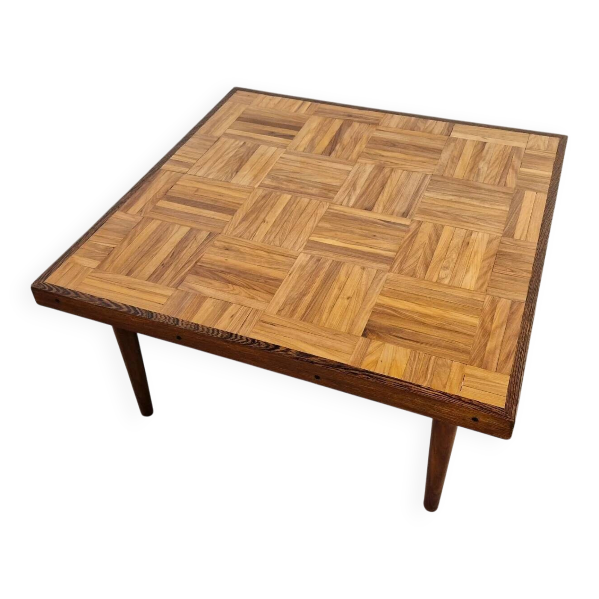 Mid-century parquet coffee table | 1960s