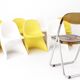 7 chaises pour enfants Cassalino par Alexander Begge, années 1970 pour le fabricant Casala, Allemagne