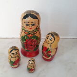 Vintage matriochka Russian dolls