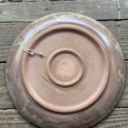 Vallauris ceramic flower decoration plate