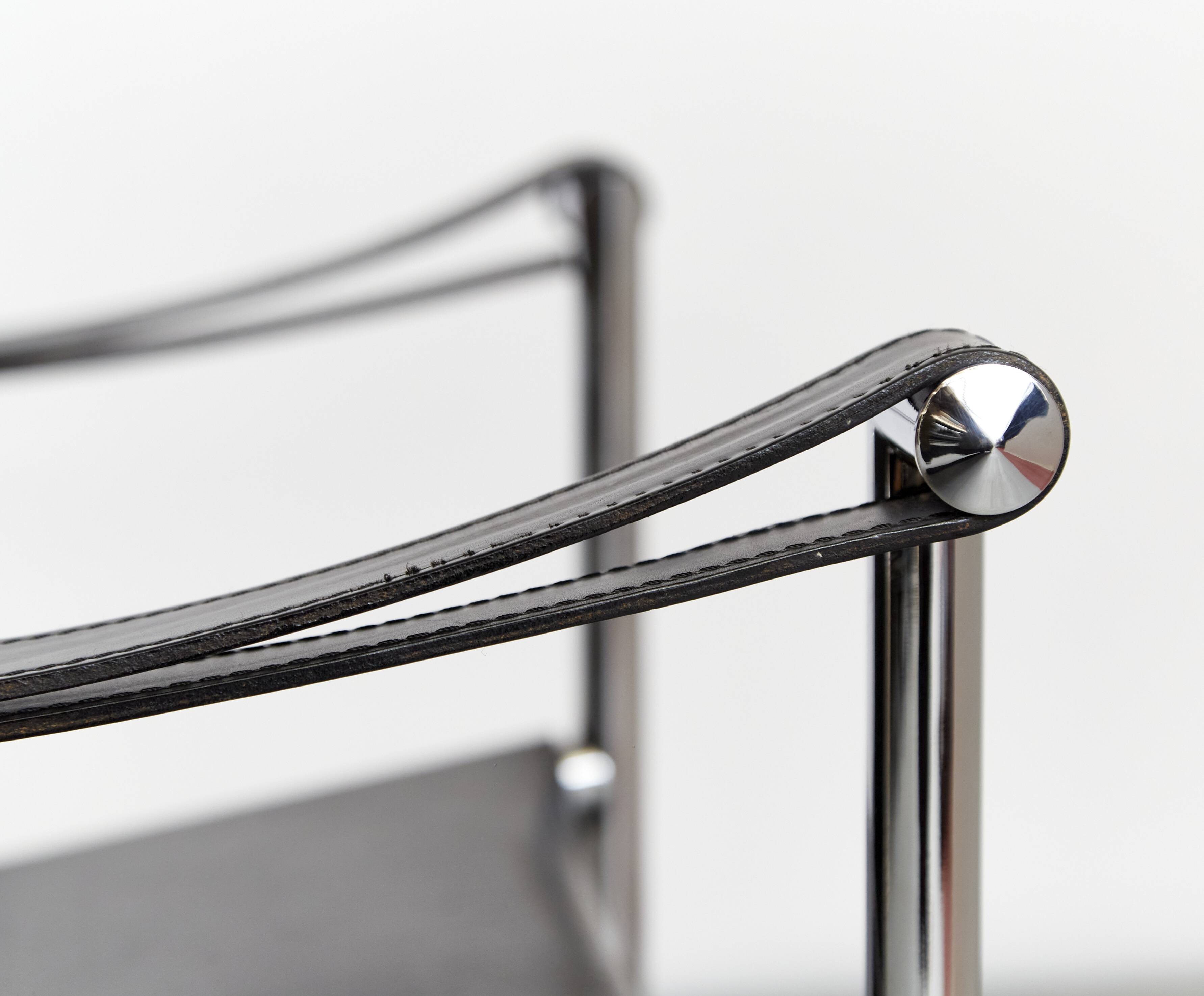 Chaise Le Corbusier LC1 "Basculante" pour Cassina