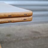 Rattan coffee table 50s