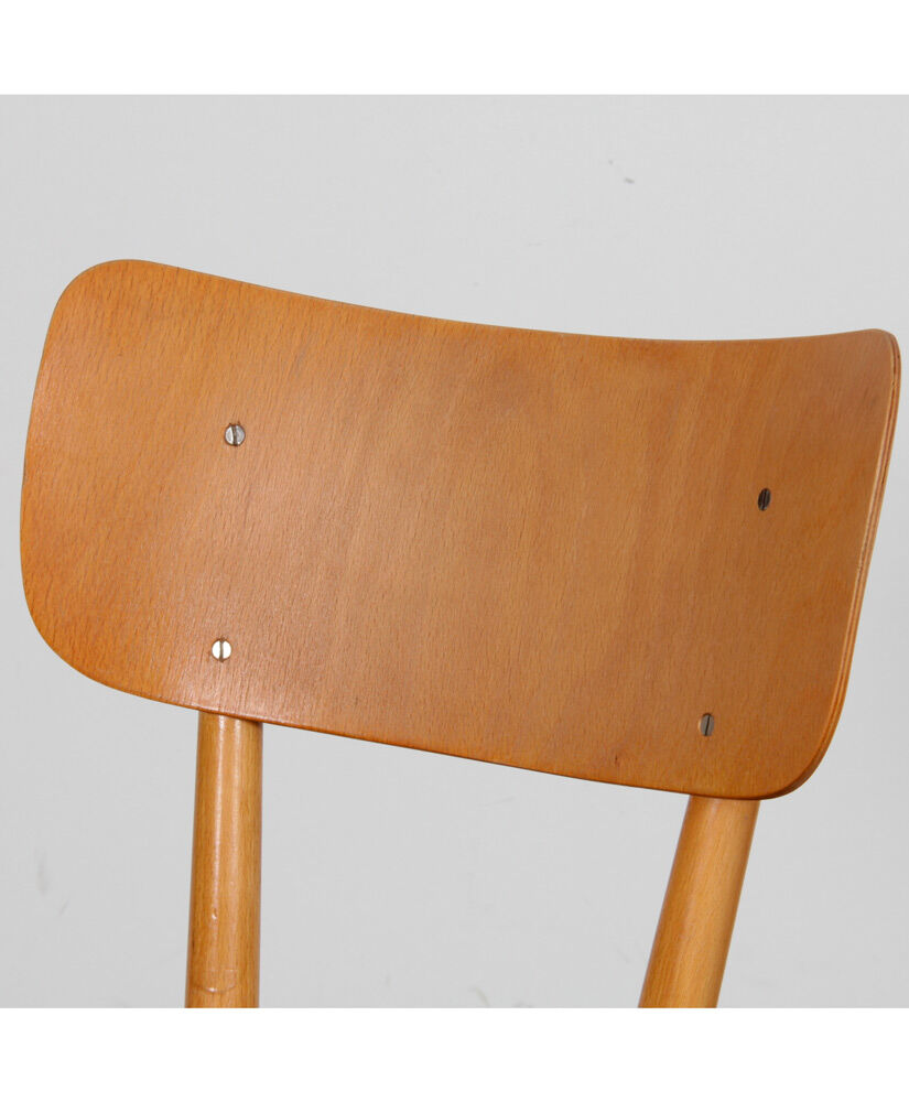 Wooden chair produced by Ton, 1960