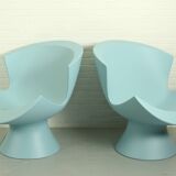 Set of 2 Karim Rashid Kite Lounge Chairs for Label, 2004