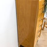 Vintage chest of drawers with tapered legs