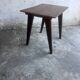 French Reconstruction Wooden Side Table, 1950s