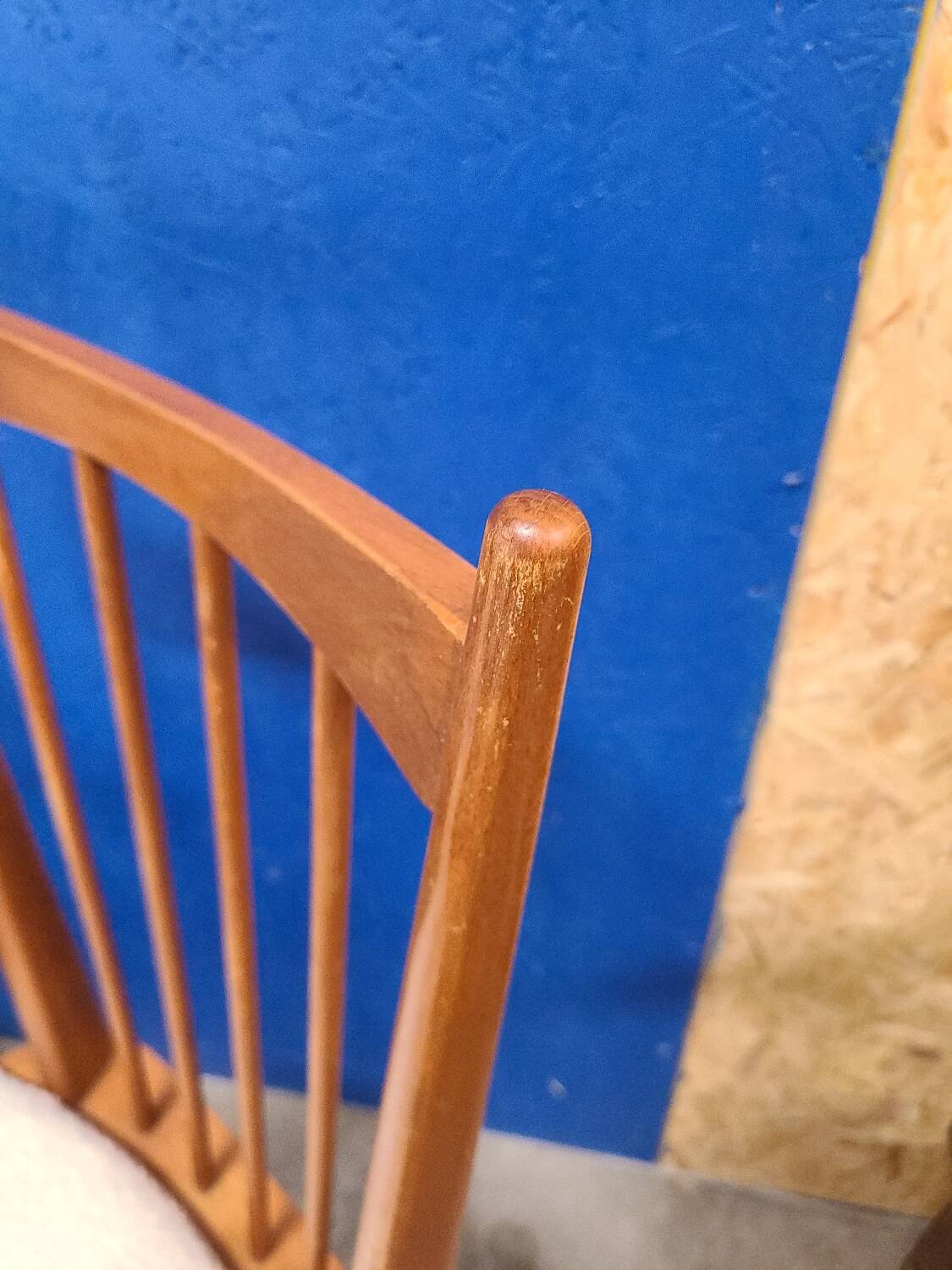 Chaises années 60 scandinave rénovées