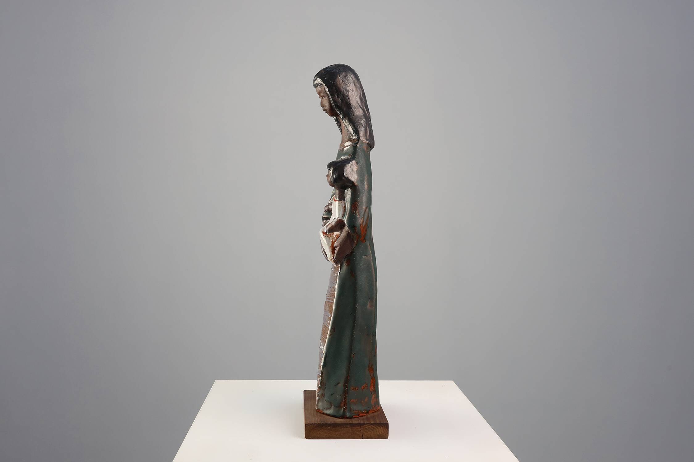 Mid‑Century Ceramic Sculpture by Perignem, Belgium 1960s