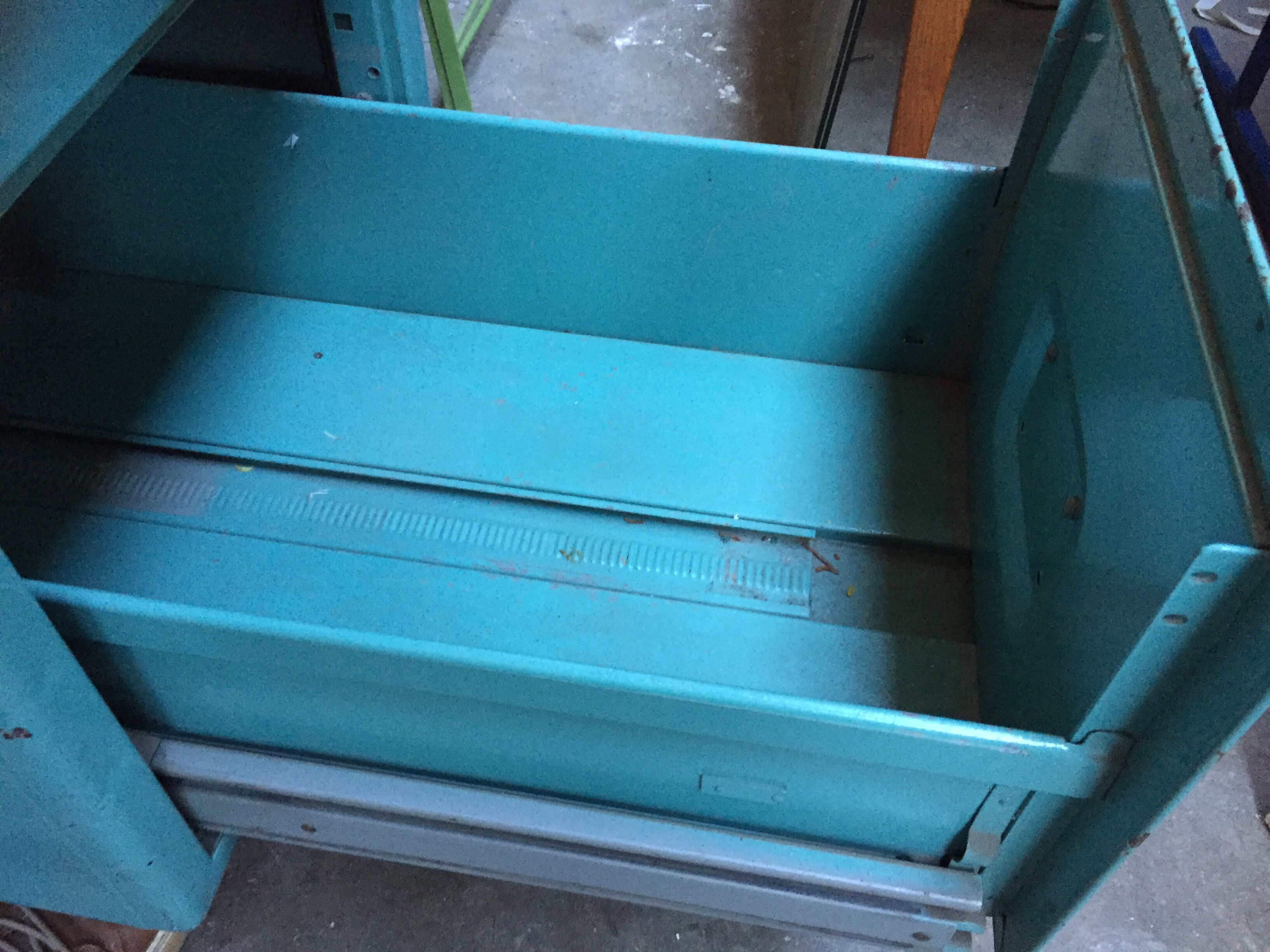 Desk of industrial workshop