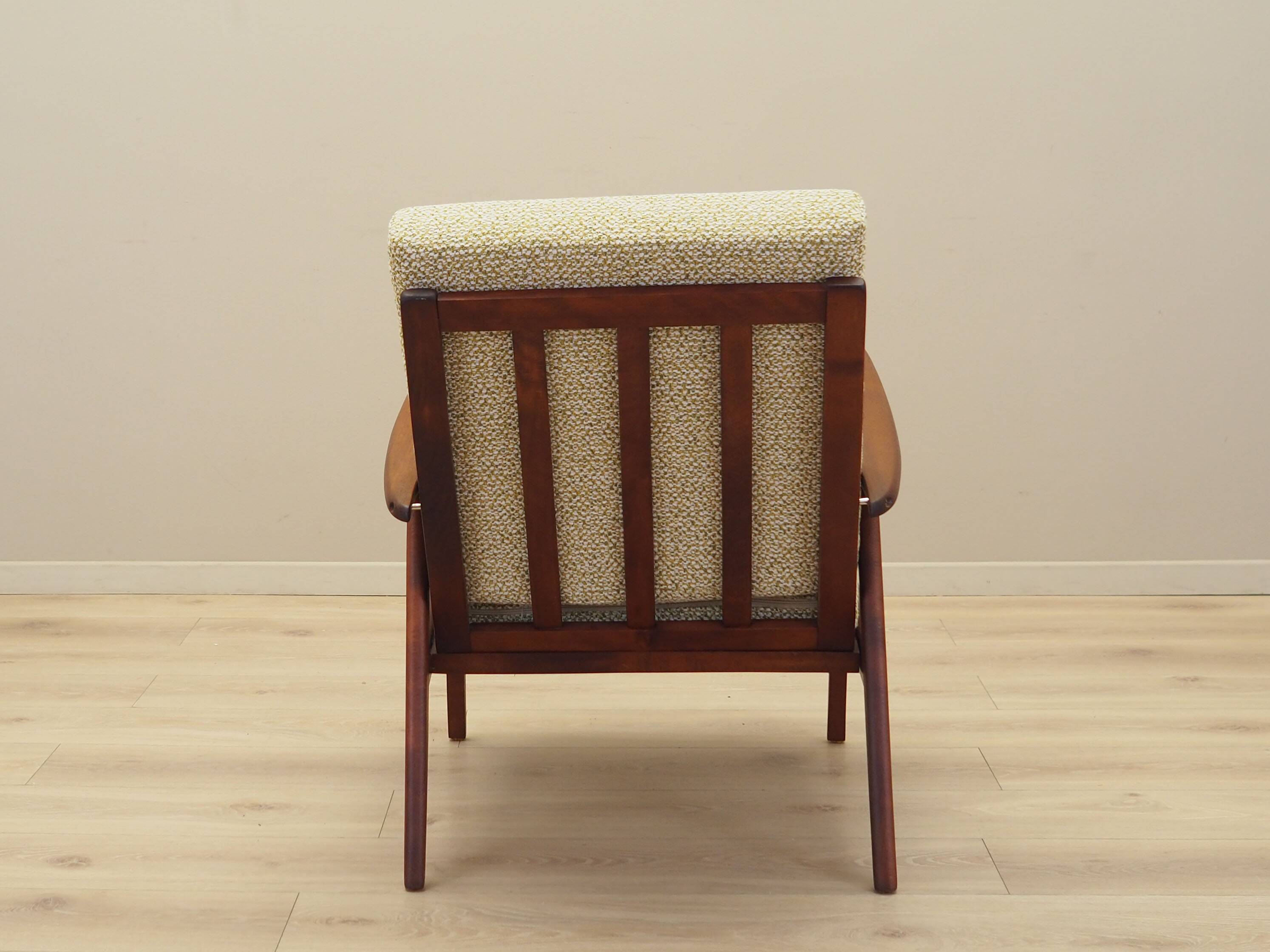 Fauteuil en teck, design danois, années 1970, production : Danemark