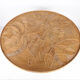 Dining table "palms" in rattan