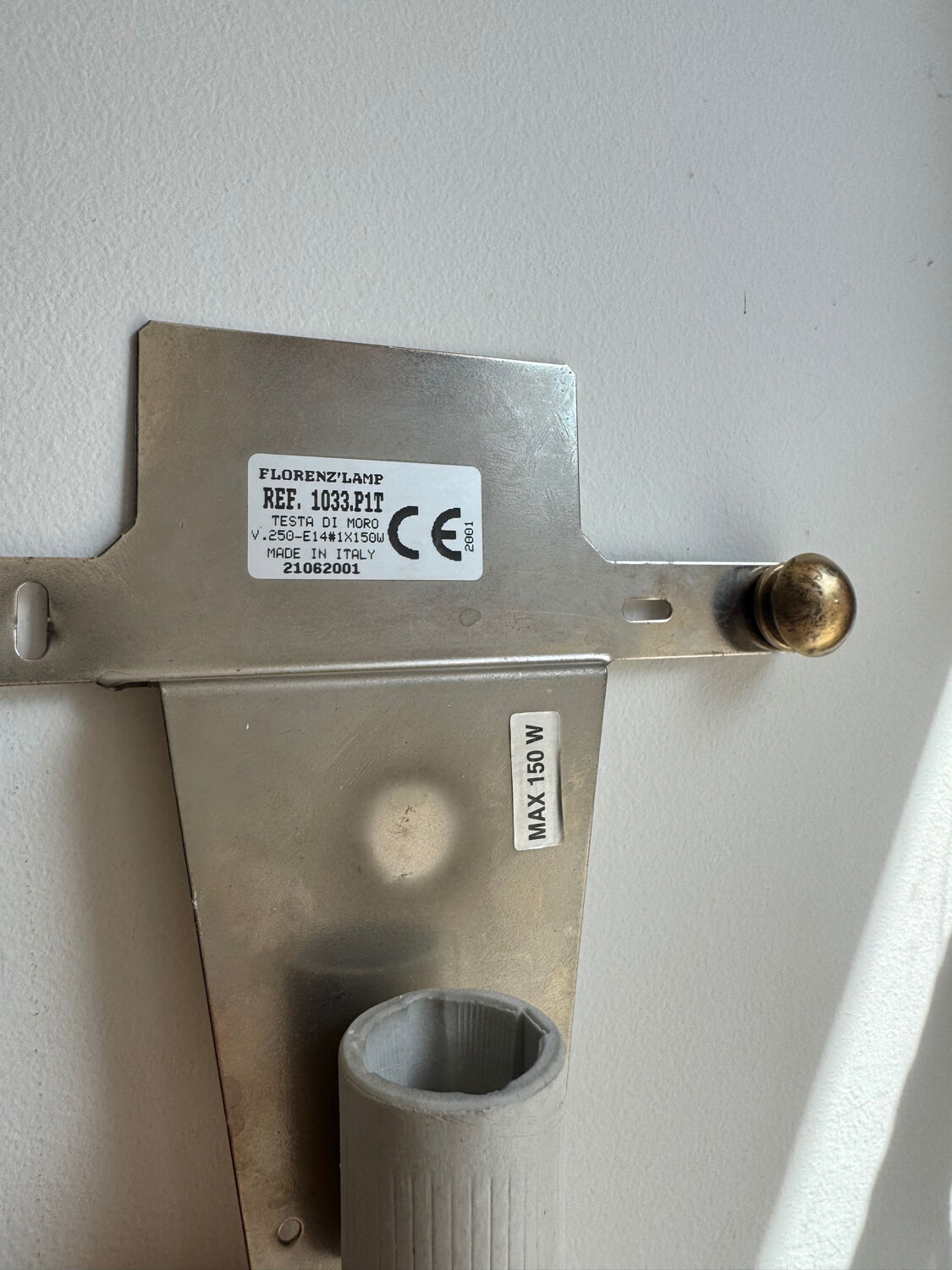 Vintage Murano glass wall sconces