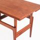 Teak table "Elevator" vintage designed by Kai Kristiansen for VMMobler. Denmark, 1960s.