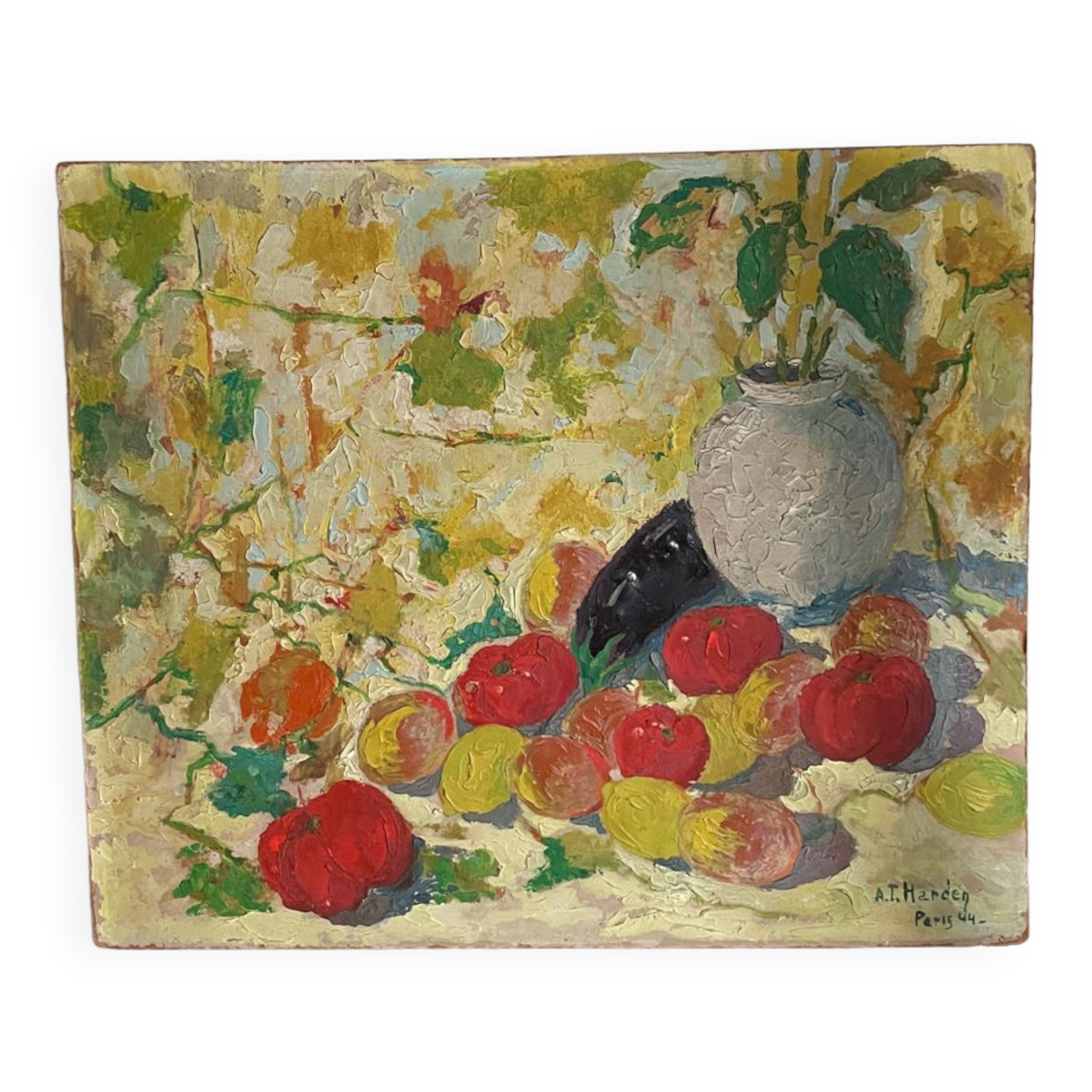 Still life oil painting