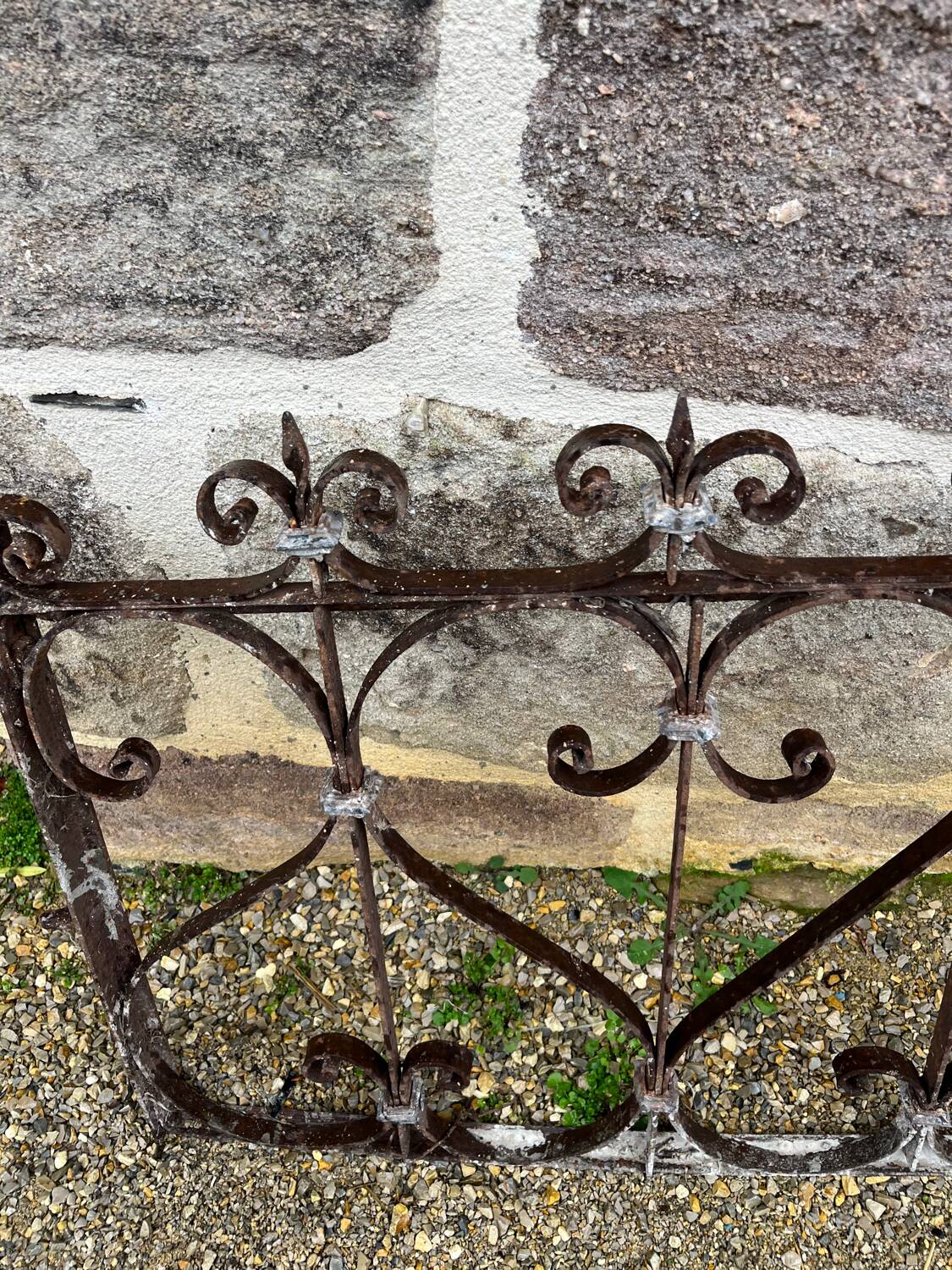 Wrought iron gate