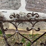 Wrought iron gate