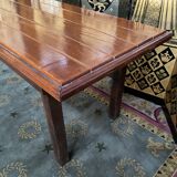 Solid oak farmhouse table