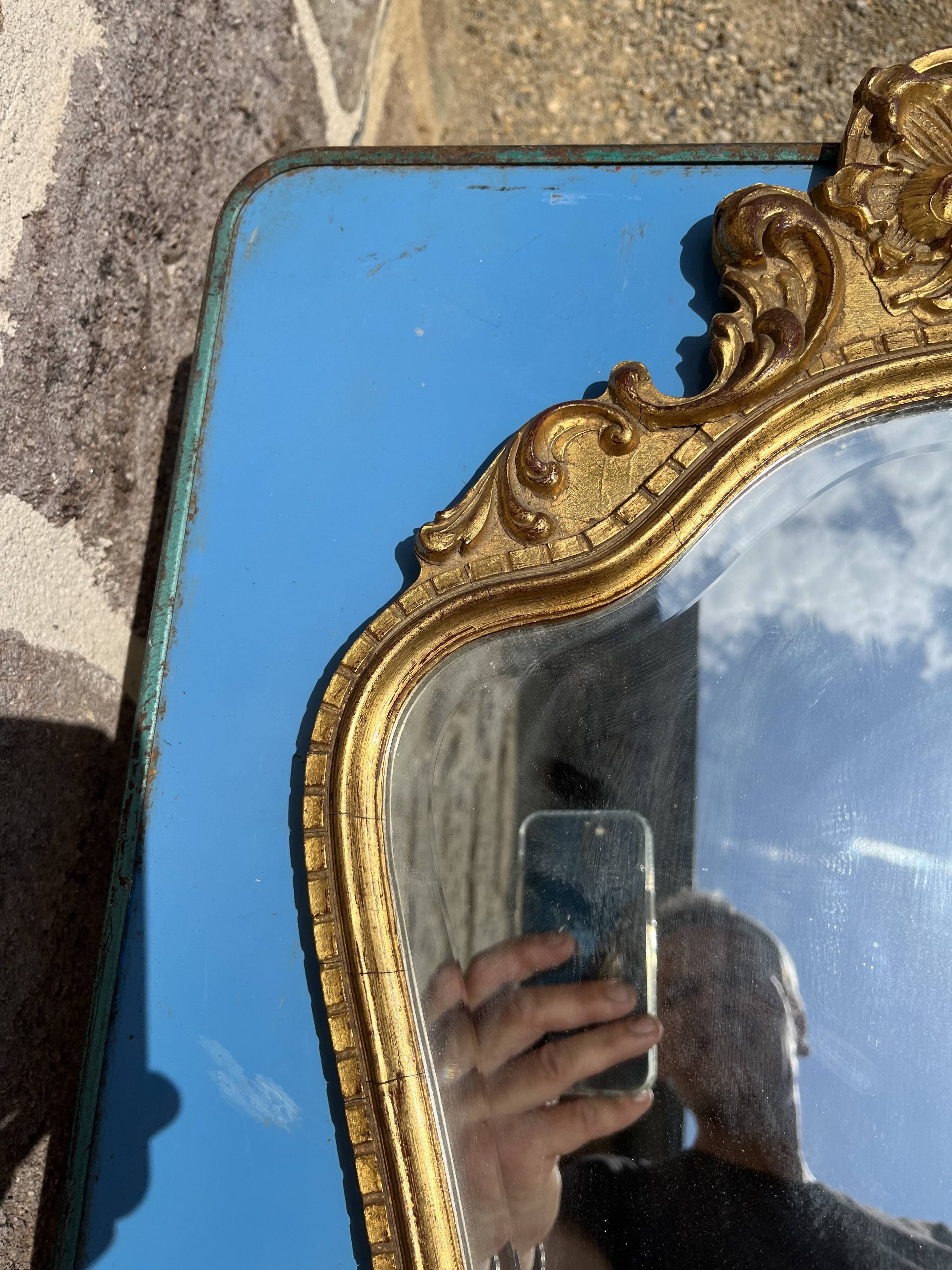 Louis XV style mirror