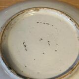 Ceramic cup with floral motif