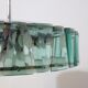 Cut glass pendant chandelier