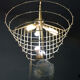 Glass chandelier