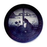 1970 Christmas plate in porcelain from Royal Copenhagen