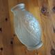 Superb art deco vase joma – frosted moulded glass – 1930s – very b