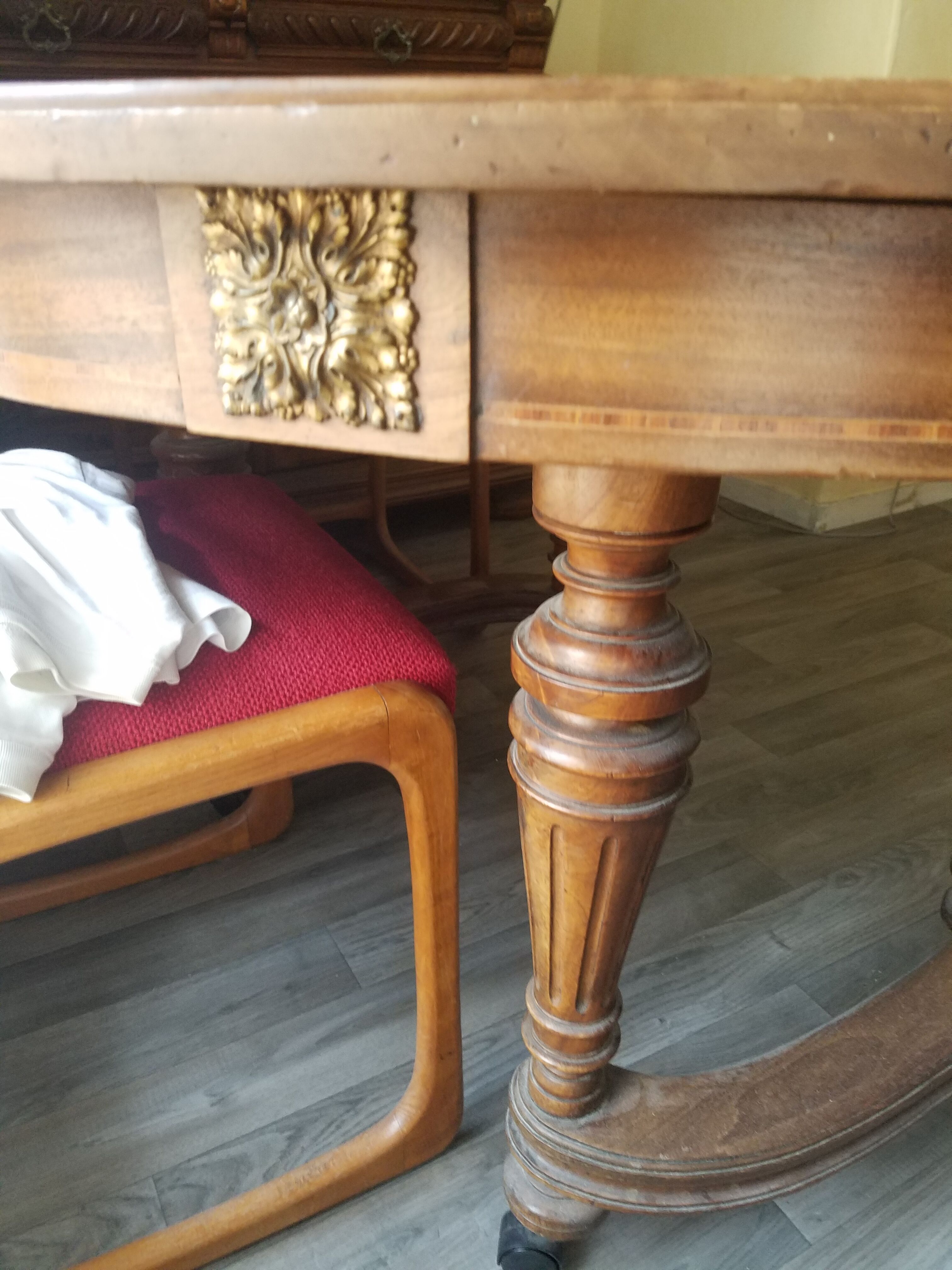 Louis Philippe period oval table