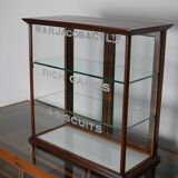 Mahogany Counter Top Cake & Biscuits Shop Display Cabinet, circa 1900