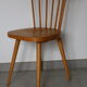 2 chaises Baumann 740G hêtre clair