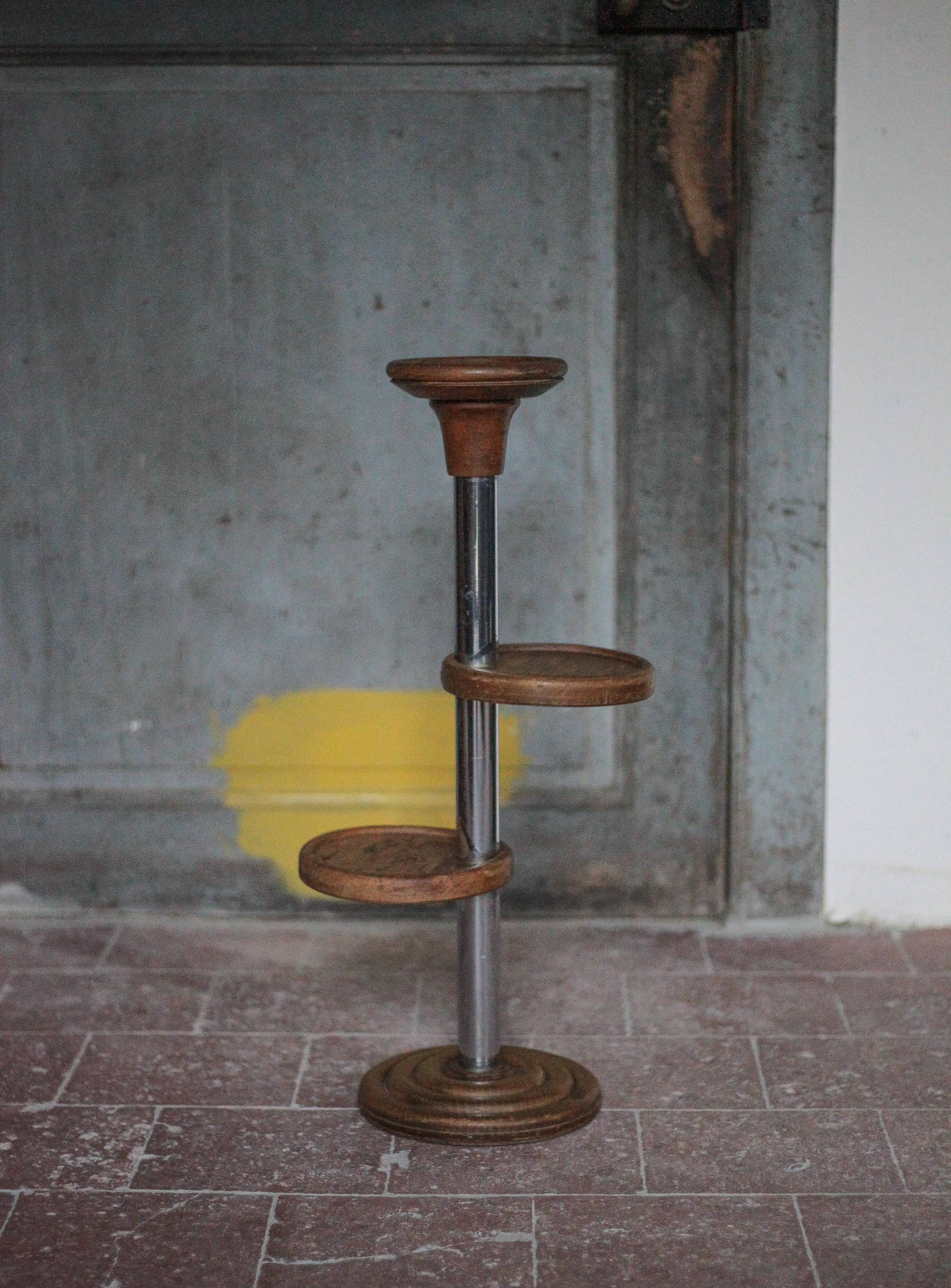 Vintage ashtray, art deco standing ashtray, or side table