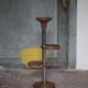 Vintage ashtray, art deco standing ashtray, or side table