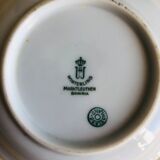 Set of six porcelain cups