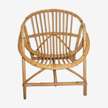 Child rattan armchair