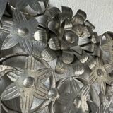 Vintage Mexican metal large mirror